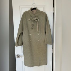 new Wool coat double sided small size US 2/4